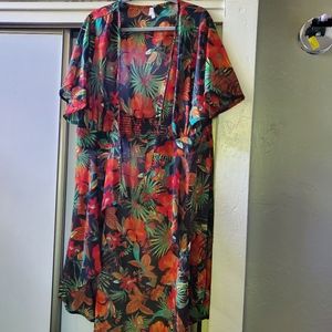 Floral cover up